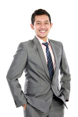 handsome young business man