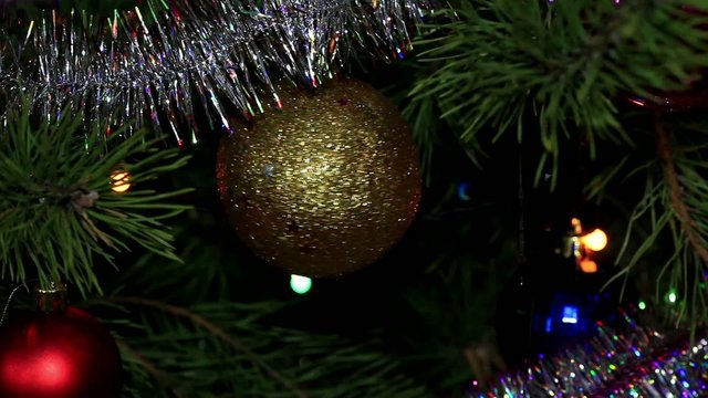 Christmas tree twinkle lights 
