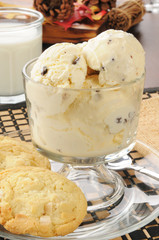 Cookies and ice cream