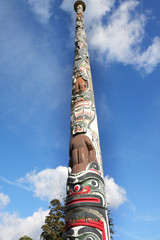 Totem Pole à Windsor Great Park en Angleterre
