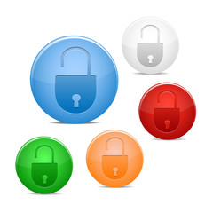 open lock icon
