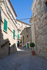 Alleyway. Sant'Agata di Puglia. Puglia. Italy.