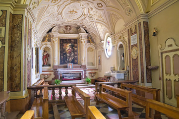 Obraz premium Cathedral of St. Nicola. Sant'Agata di Puglia. Puglia. Italy.
