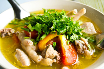 Tom Kha Kai, Thailand food