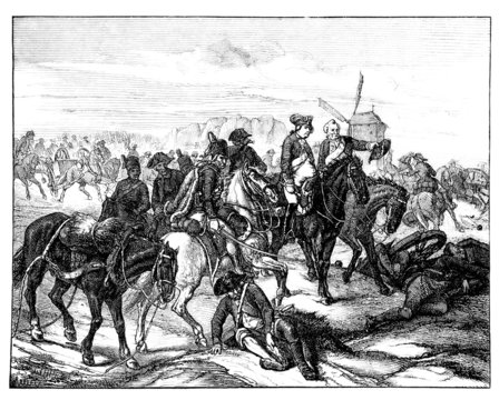 Battle - end 18th century - Valmy