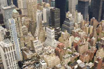 View from the empire State Building