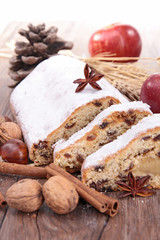 christstollen and ingredient