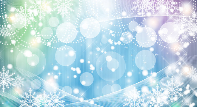 Christmas snowflakes background texture