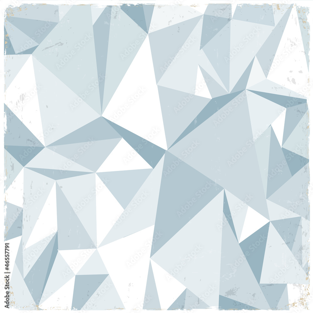 Canvas Prints light retro geometric background