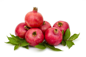 fresh pomegranates