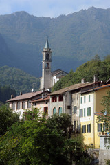 Il villaggioPurla in Valsolda, Italia