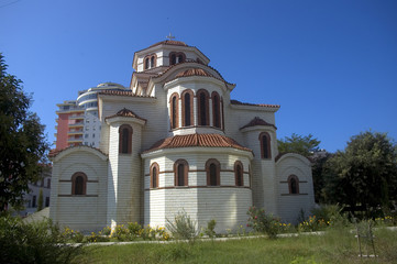 Fototapeta na wymiar Cerkiew, Durresi, Albania