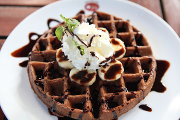 Chocolate Waffle