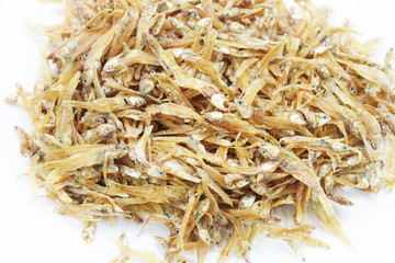Small dry fish used in Asian cuisine