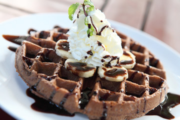 Chocolate Waffle