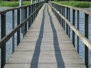 Fototapeta na wymiar Krok - Brücke - Perspektywa