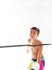 beach volleyball spielen