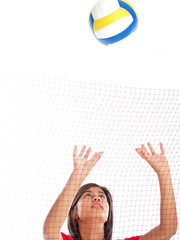volleyball spielen