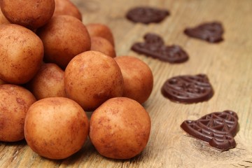Marzipankartoffeln mit 