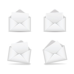 Set of envelope icons vector eps10