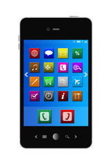 Smartphone avec Applications
