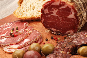 AFFETTATI DI SALUMI ( SLICED OF MEAT )