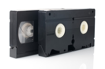 Obraz premium Old VHS Video tapes
