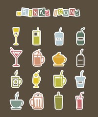 drinks icons