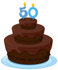 a birthday cake