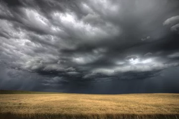Fototapeten Gewitterwolken Saskatchewan © pictureguy32