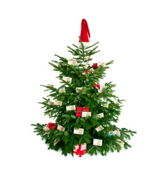geldgeschenke am weihnachtsbaum