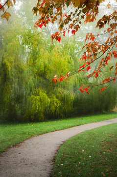 Herlev park in autumn
