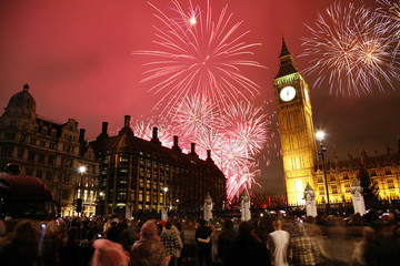 Obraz premium New Year's Eve Fireworks