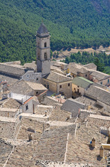Obraz premium Panoramic view of Sant'Agata di Puglia. Puglia. Italy.