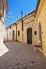 Alleyway. Sant'Agata di Puglia. Puglia. Italy.
