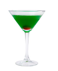 green coctail drink