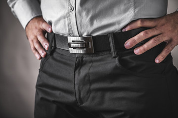 businessman in office