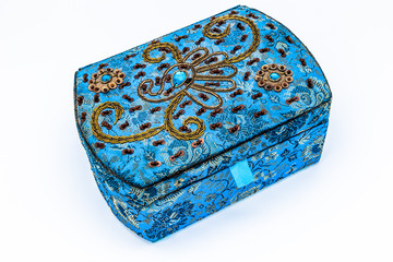 Blue jewel box