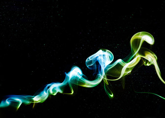 Smoke background.