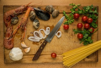 Seafood meal preparation process
