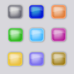Colorful buttons
