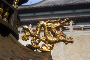 Fototapeta na wymiar Nengren Temple, Baiyunshan, Chiny
