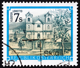 Postage stamp Austria 1987 Loretto Monastery, Burgenland