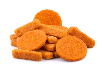 Fish fingers and fishcake burgers