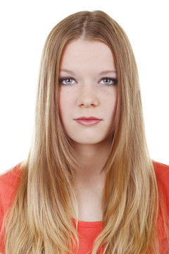 H&uuml;bscher blonder Teenager