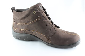 Leather brown shoe