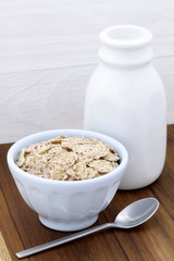 delicious and healthy berries cereal