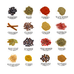 Named spices