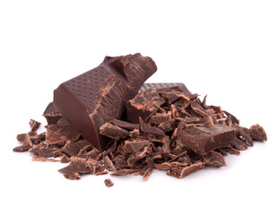 Chopped chocolate  bars