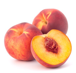 Ripe peach fruit